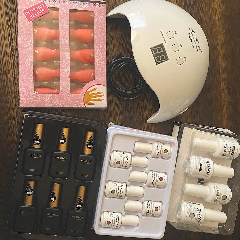 WHOLE GEL NAIL POLISH SET!